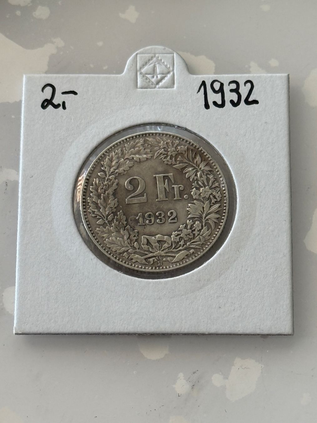 Tutti le monete: 2 Franken 1932  Rar – Usato da Wallisellen venduto da SWISS_SILVER1 1