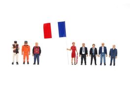 Figurines: 8 Persons "Le Mans" 2018 (Spark 1:43)