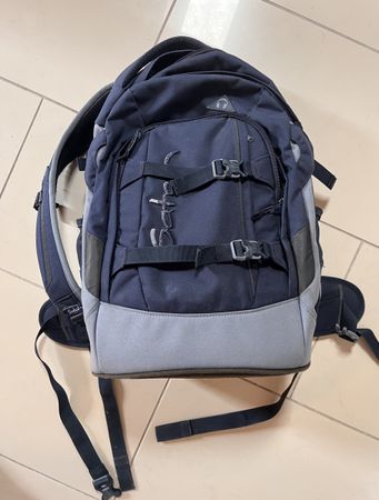 Rucksack Satch dunkelblau guter Zustand