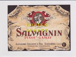 Etikette - Salvagnin (Pinot - Gamay) /bd