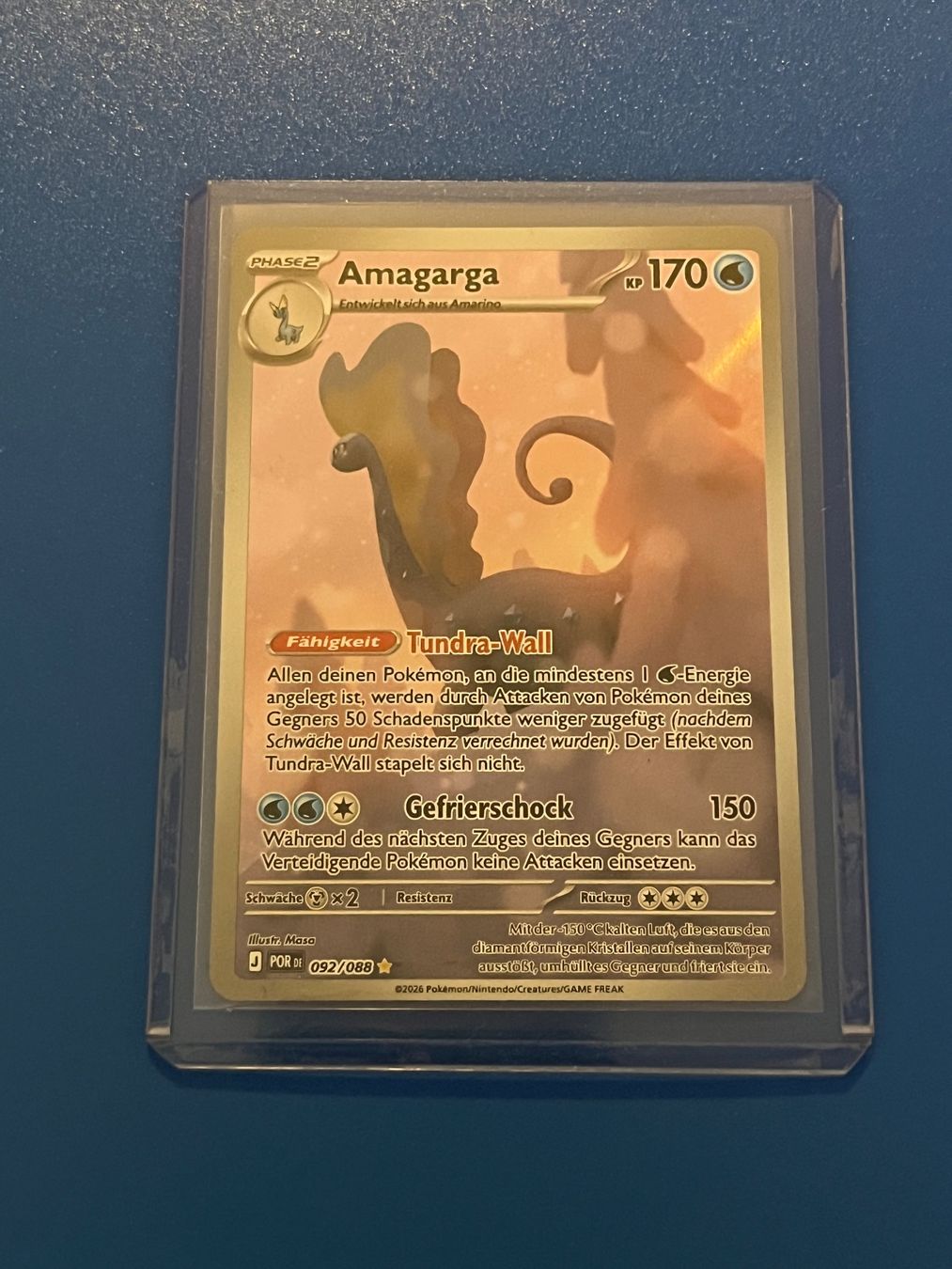 Pokémon Sammelbilder & Trading cards: Pokémon - Amagarga 092/088 – Neu (gemäss Beschreibung) aus Sirnach von mar_2bxd