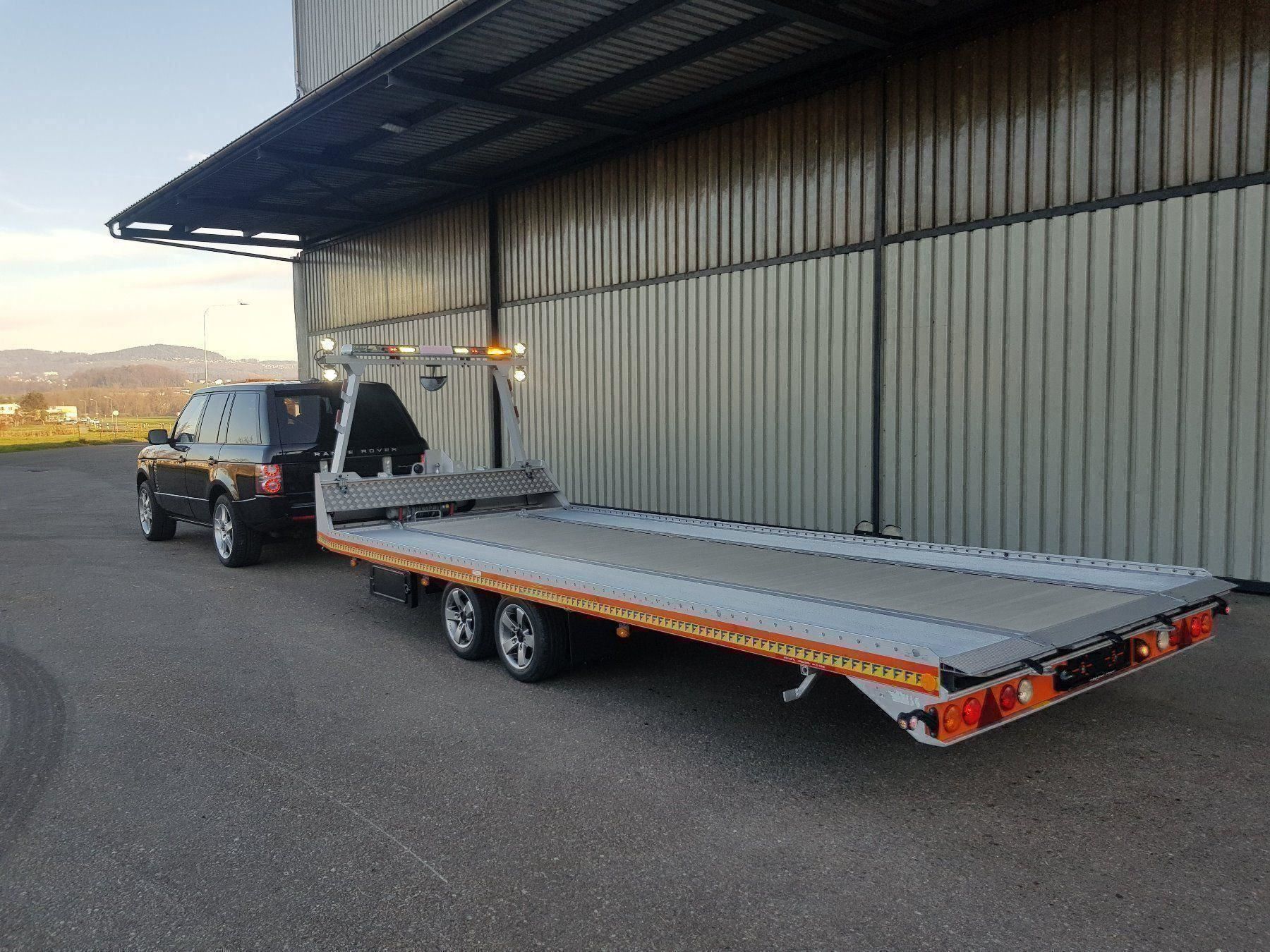 Fitzel Rimorchi: Fitzel 3.5 Tonnen Autotransporter – Usato da Zug venduto da Qayqay0 9