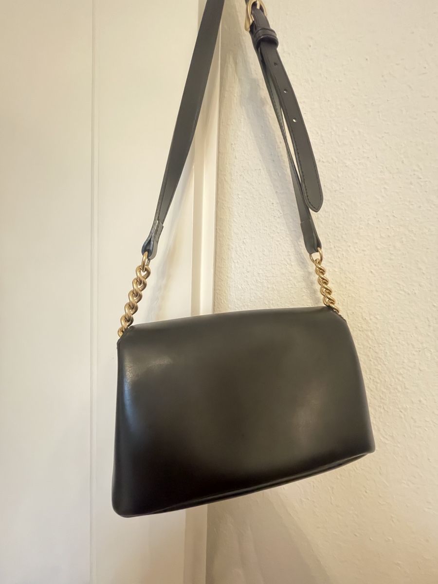 Longchamp Borse da donna: LONGCHAMP Honoré 404 Flap Black – Usato da Basel venduto da leluma 1