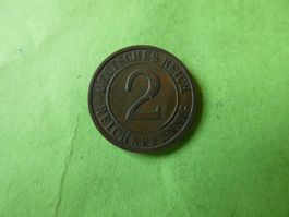 Dt. Reich 1936 D, 2 Reichspfennig