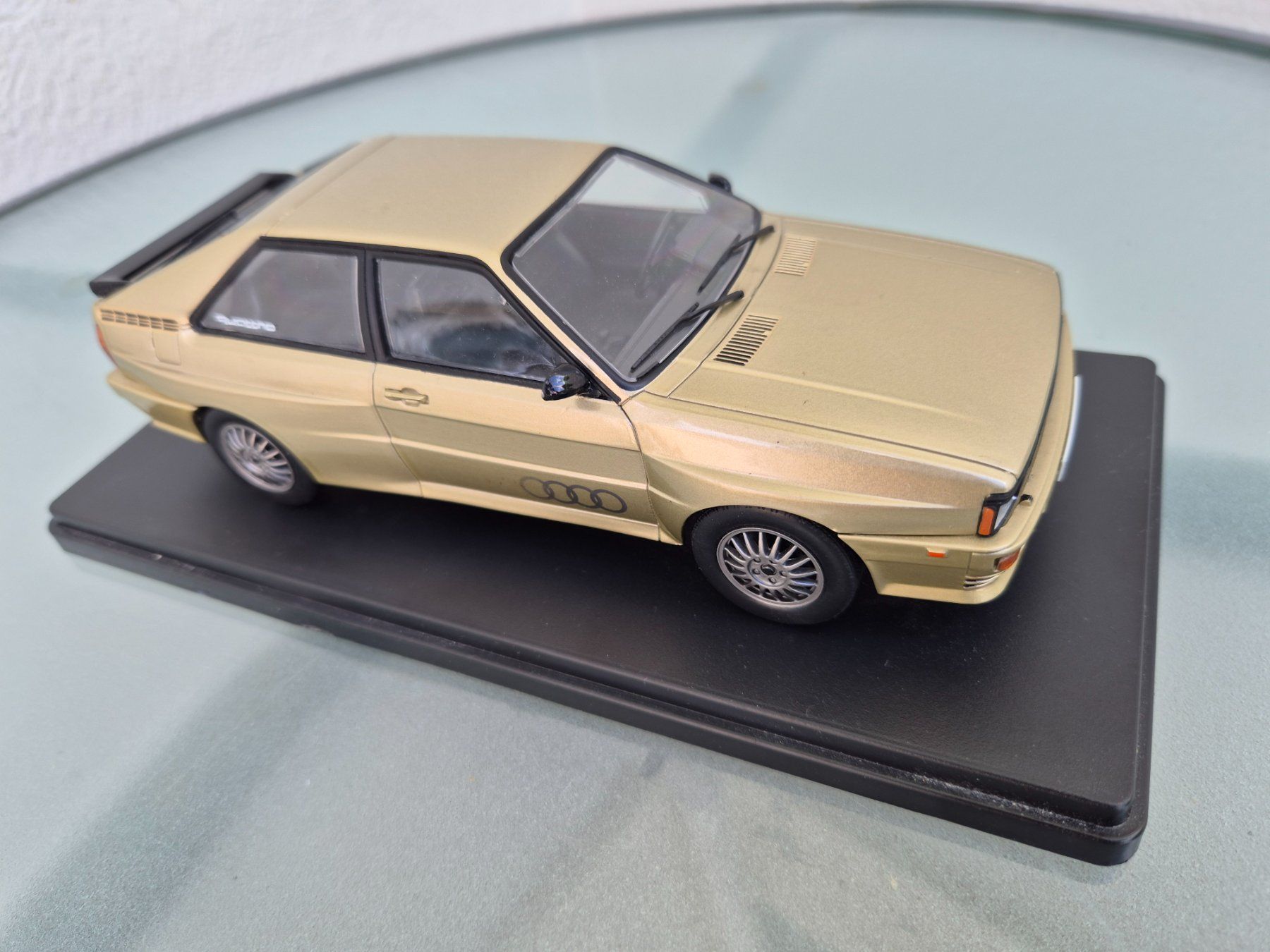 Audi Modellini d'auto: Audi Quattro. 1:24. – Usato da Oberbuchsiten venduto da laffite54 3