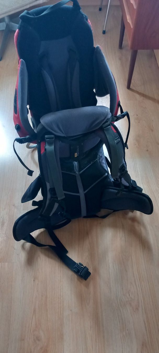 Marsupi portabebè: Jack Wolfskin Kindertrage "Watchtower" - Top Zustand! – Usato da Niederönz venduto da moeise 1