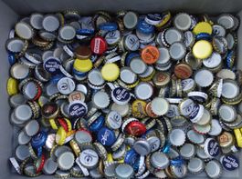 0.5 kg Kronkorken Basteln Kreativprojekt 250 Stück gemischt