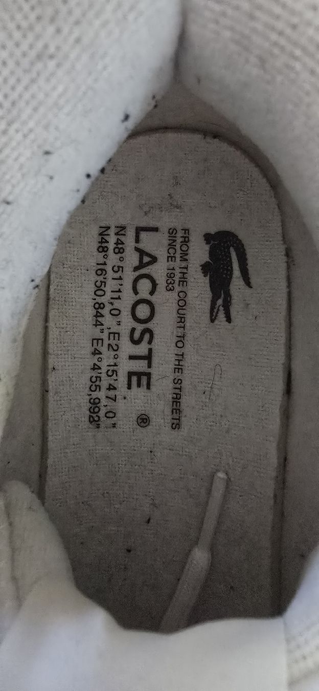 Lacoste Herrenschuhe: Lacoste Evo E003 124 Grösse 44 – Neu (gemäss Beschreibung) aus HORN von Beat2fast4you 6