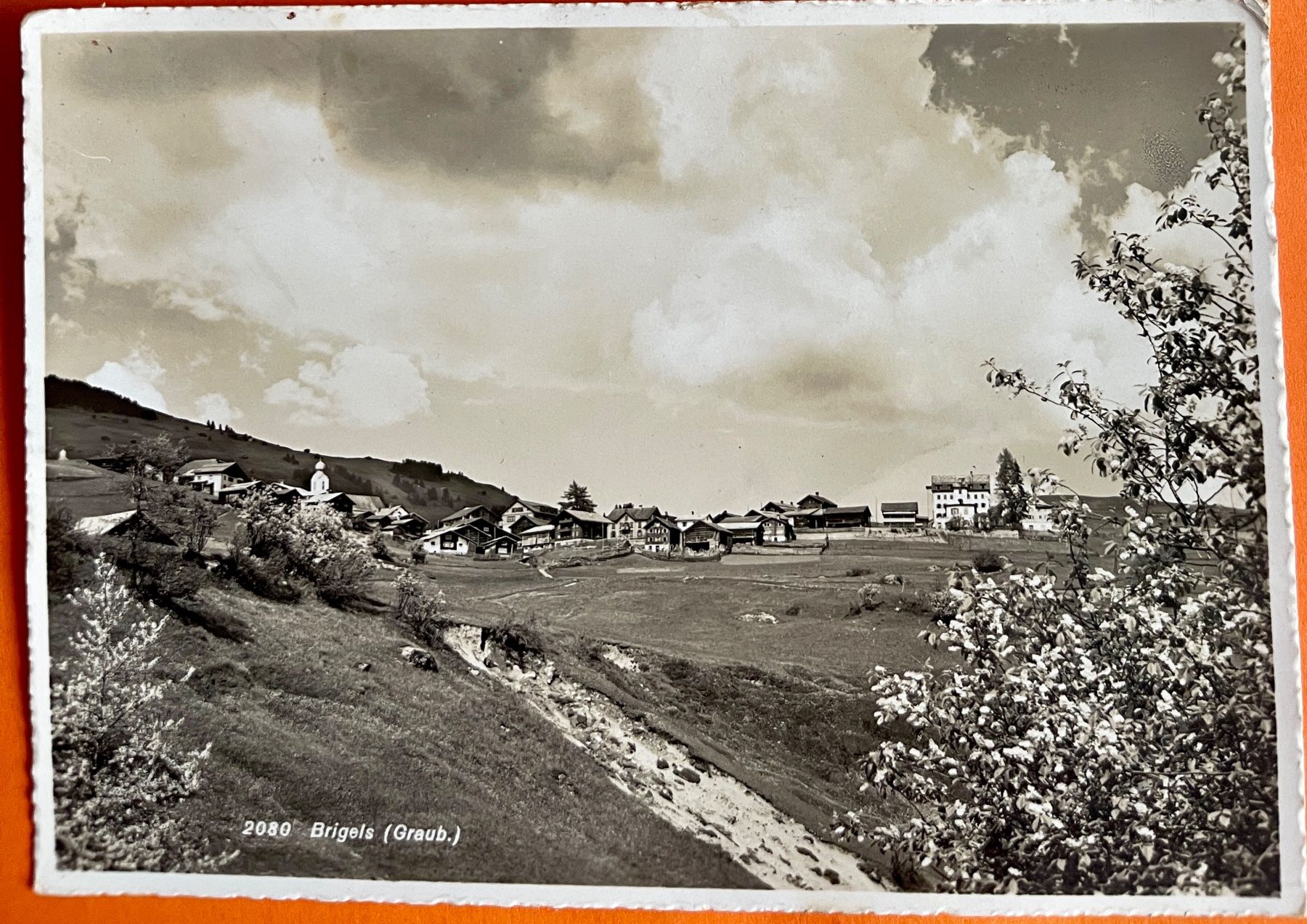Cartoline postali: AK:  BRIGELS / BREIL – Usato da Lutry venduto da Ediego