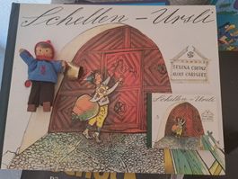 Schellen-Ursli Set Buch und Schellenursli  Figur