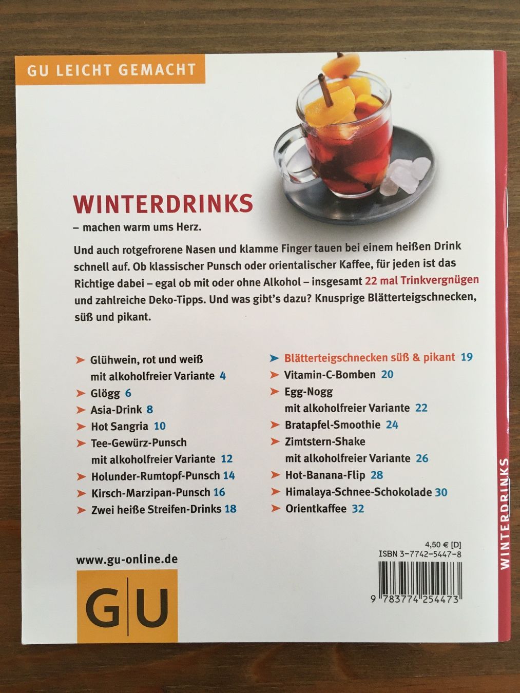 Libri: Winter Drinks - Tanja Dusy - GU Verlag – Usato da Altdorf UR venduto da Mini037 1