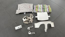 Stokke Trip Trap Gurt mit Zubehör Set guter Zustand