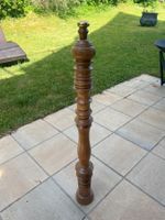 Pfeffermühle gross Peugeotwerk aus Holz, ca. 70cm hoch