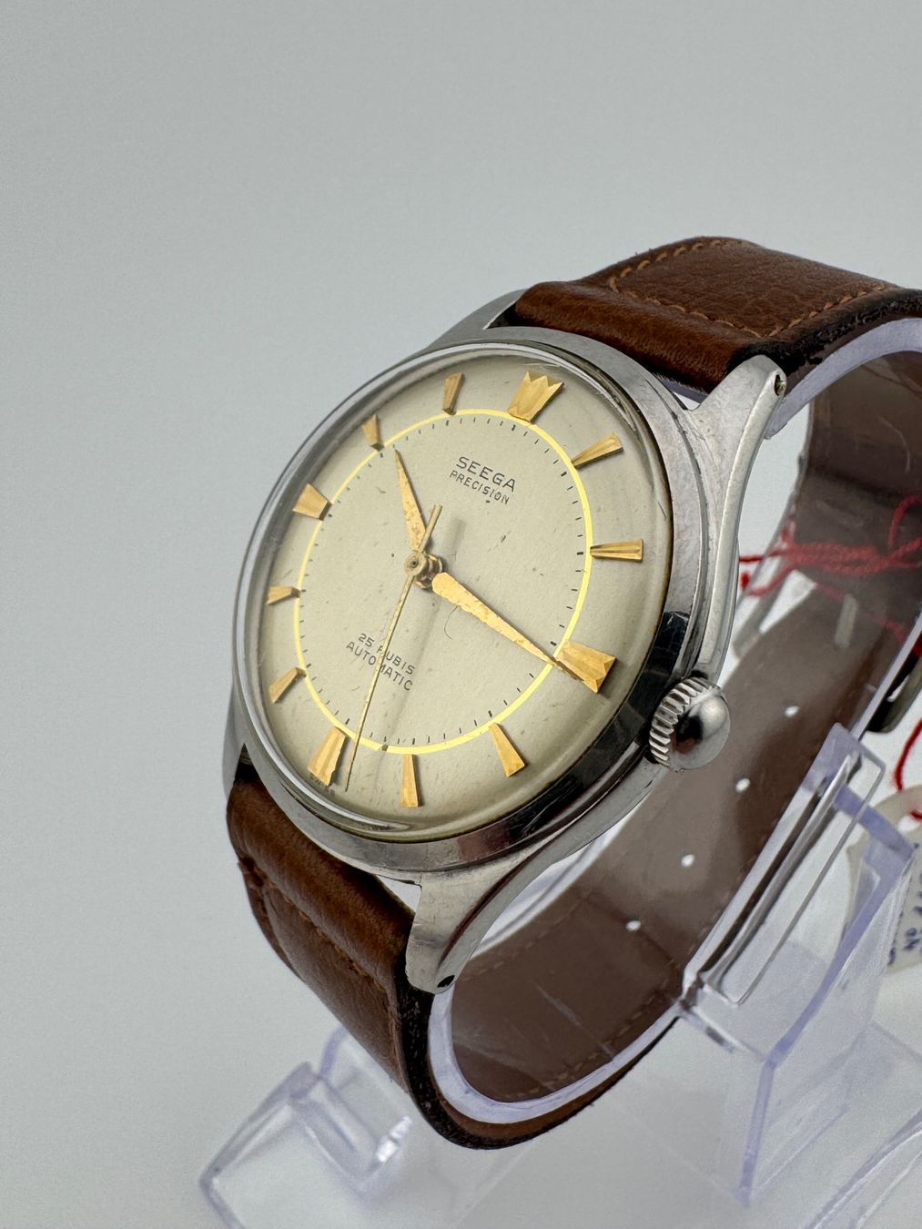 Swiss Orologi: Seega Precision Automatic tres rare herrenuhr gross – Usato da Biel/Bienne venduto da upi_7vwn 4