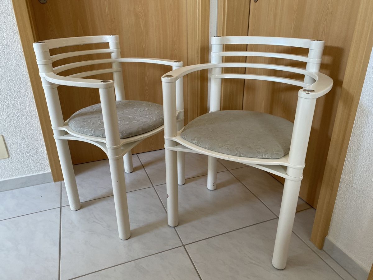 Thut Sedie: Dietiker, Kurt Thut , 2 Stühle. Designklassiker. – Usato da Biberist venduto da Momo33