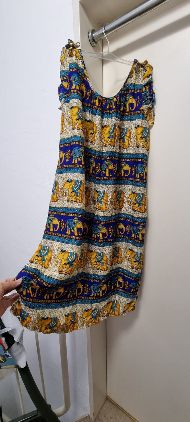 Vestiti: Kleid, Rock mit Elefantenmuster Gr. M – Nuovo (secondo la descrizione) da Geroldswil venduto da Agapanthus22 3