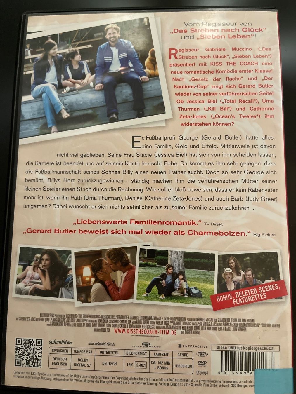 Alle DVDs: DVD // Kiss the Coach – Gebraucht aus Schönenwerd von d.chiara 1