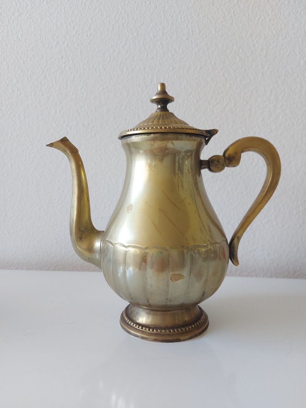 Set di piatti: antikes Kaffee- Teeservice  5-teilig  Metall versilbert – Usato da Zürich venduto da Daniel517 2