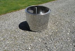 Tumbler-Trommel als Blumentopf / Pflanzentopf / Übertopf