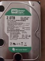 Western Digital Harddisk Green - 2000GB (2TB) - Top Zustand!