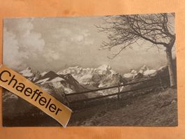 1915 Les Alpes Valaisannes vues de Leysin