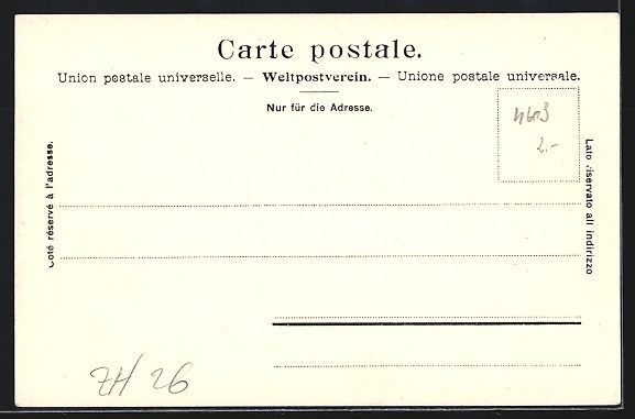 Cartes postales: Zürich, Bahnhofplatz und Polytechnikum, – D'occasion à Berlin par bartko-reher 1