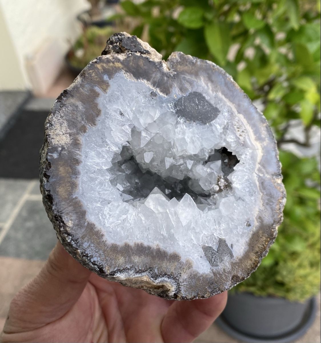 Minerali & Pietre curative: Schöne Achat Geode  – Usato da Selzach venduto da 321compac 7