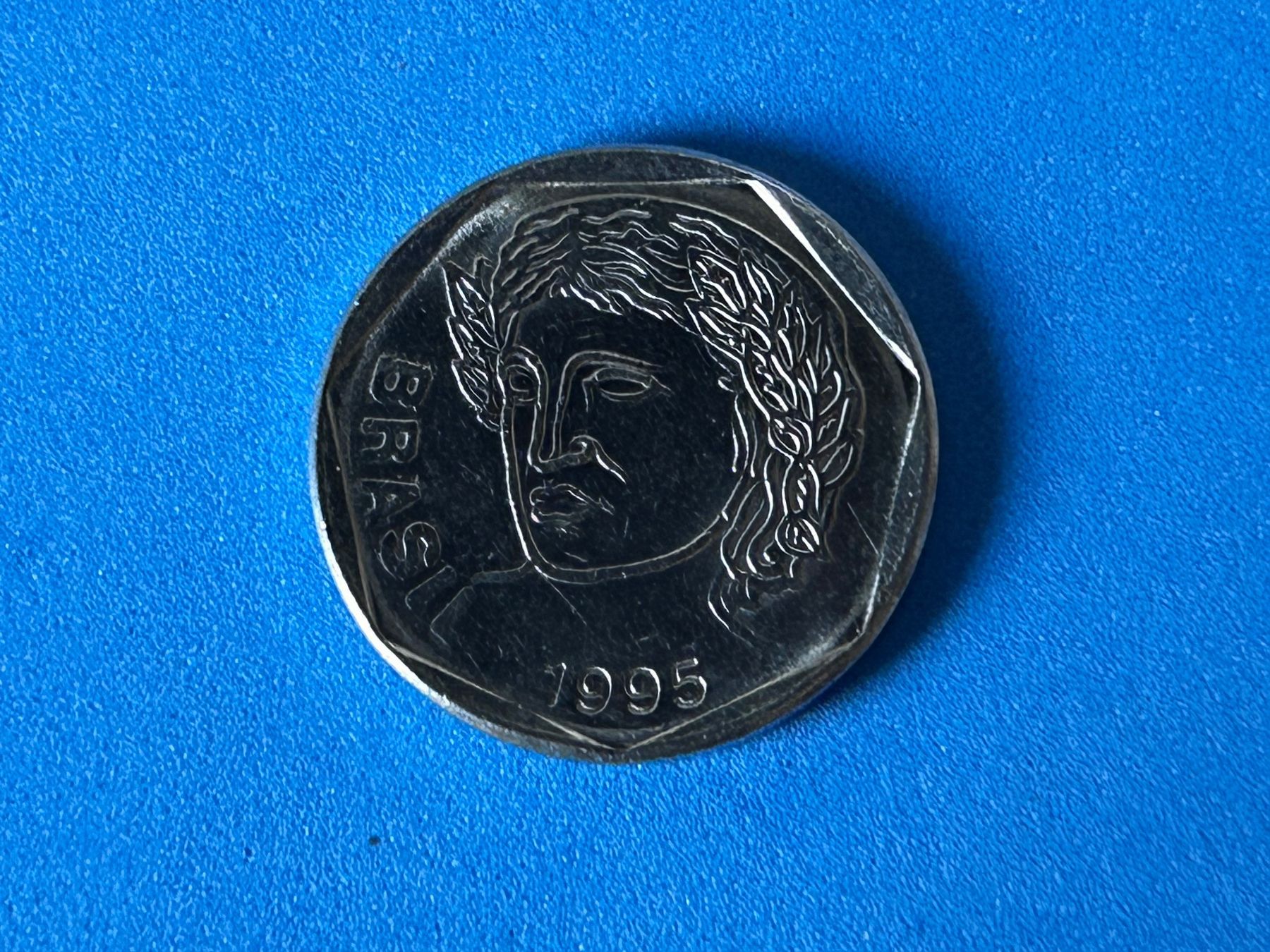 Tutti le monete: Brazil - 25 Centavos 1995 – Usato da Corcelles NE venduto da AJKader 7