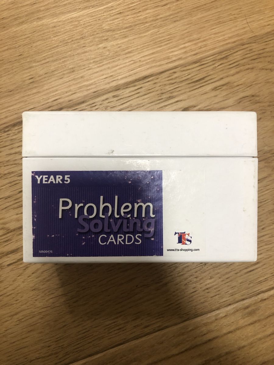 Giochi: Problem Solving Cards / Mathematik – Usato da Ennetbaden venduto da jun_19
