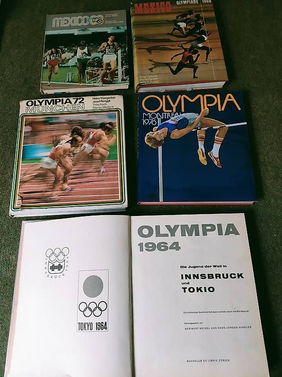 Libri: Olympiade 1964 1968 1972 1976 – Usato da Flüelen venduto da Siro3