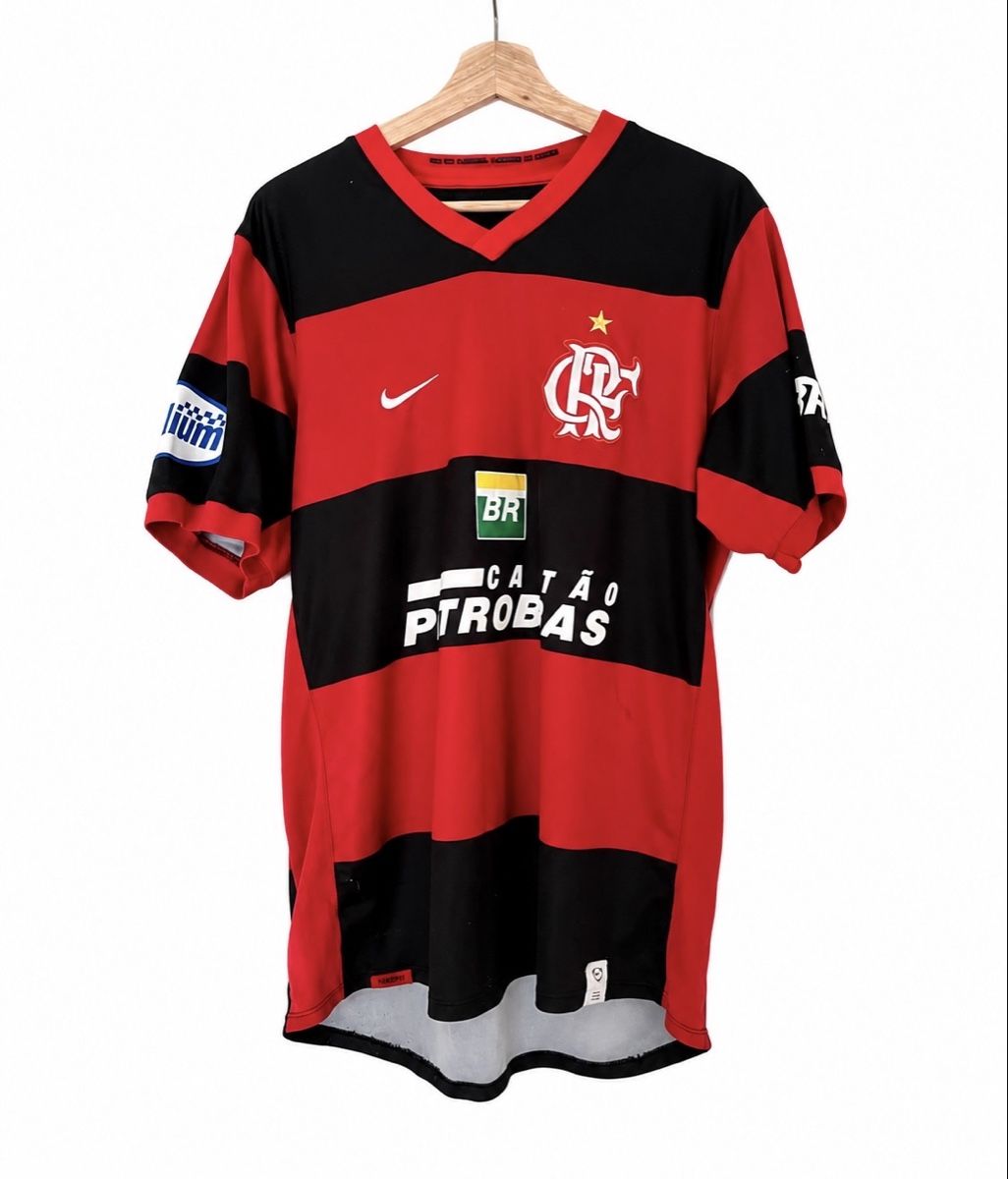 Nike Leibchen & Hosen: Flamengo Nike #10 Trikot 2007-08 Heim  – Gebraucht aus Füllinsdorf von hae_gt9l