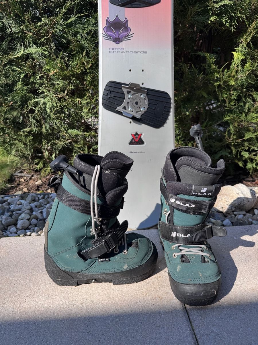 Snowboard Nitro Board: Snowboard Nitro, boots Blax – Usato da Gingins venduto da vpmkaufmann 1