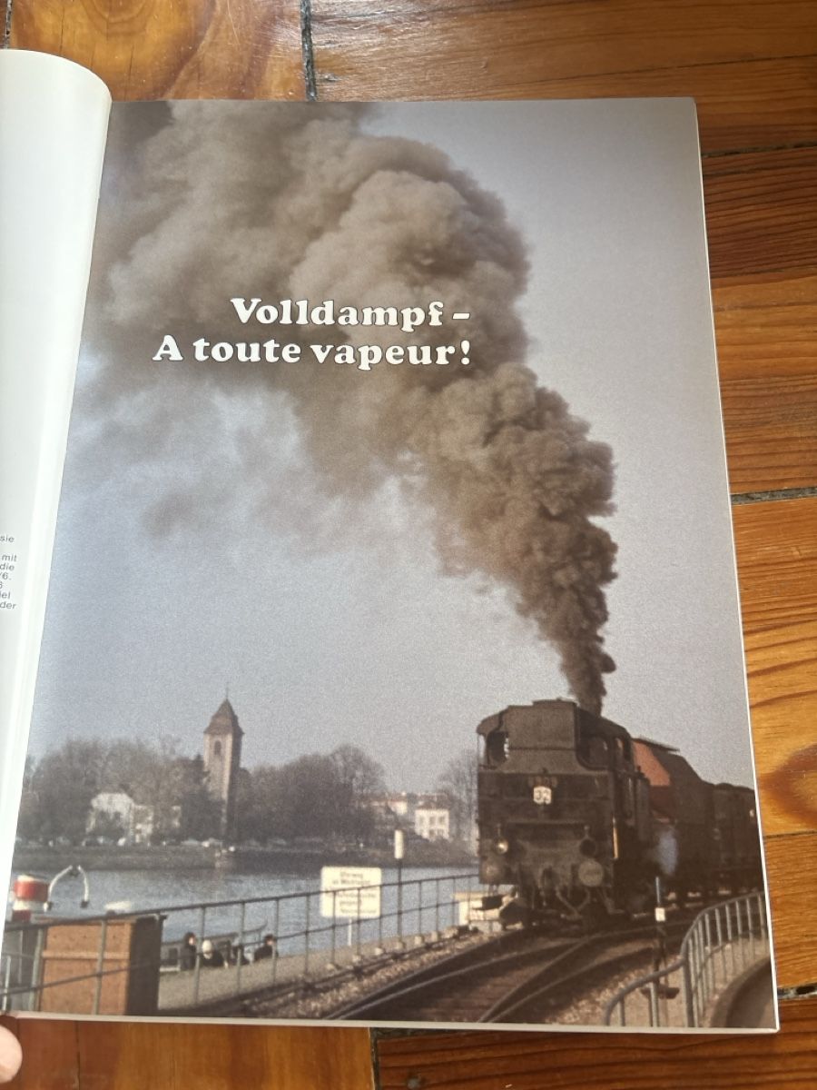 Libri: Volldampf - À toute vapeur – Nuovo (secondo la descrizione) da Troistorrents venduto da Patalax 1