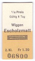Billette Wiggen - Escholzmatt