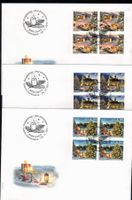 2011 FDC 4er Weihnachten  aus ABO