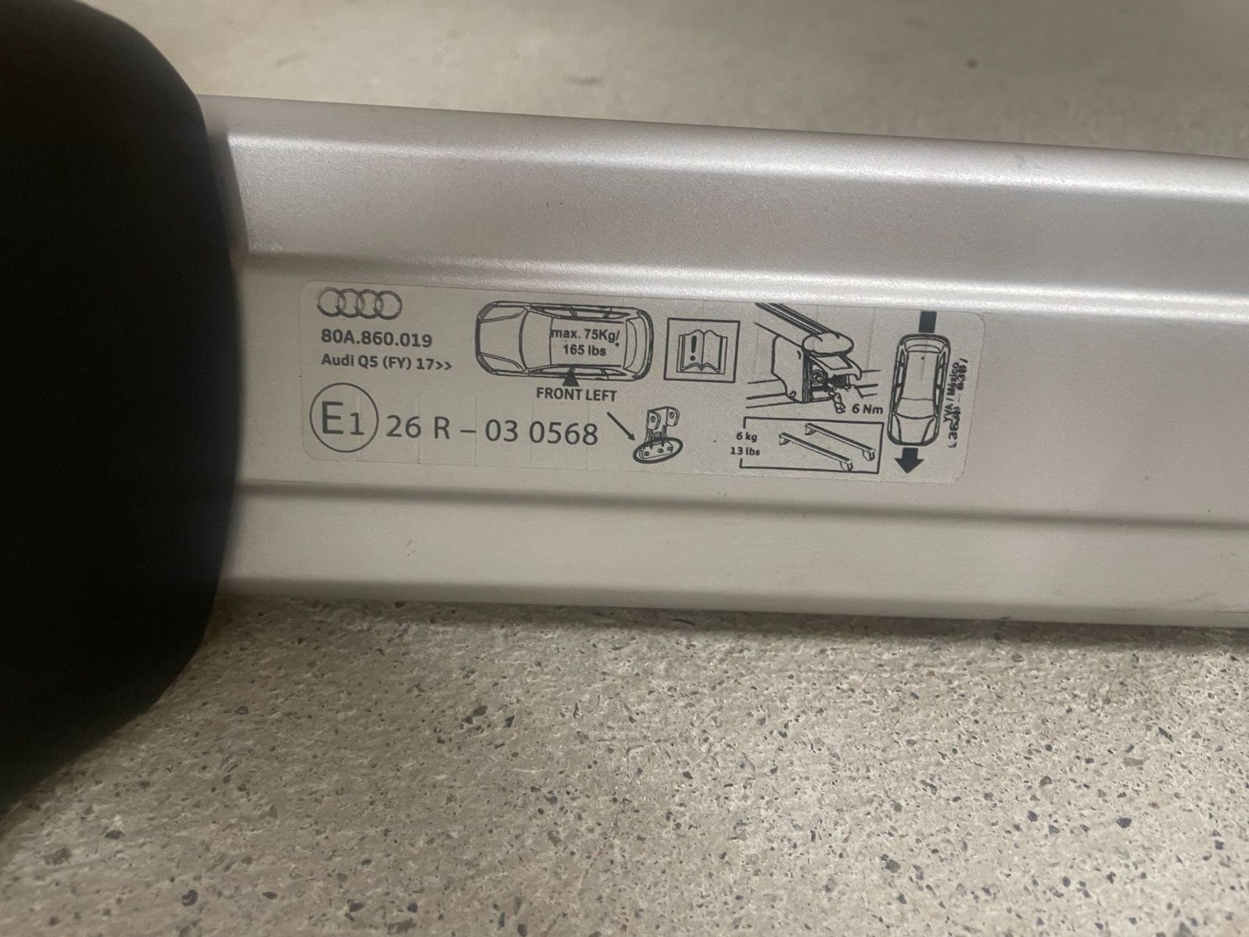 Portapacchi: Original Audi Dachträger Thule Wingbar Evo Q5 SQ5 – Usato da Oberwil BL venduto da max_dw88 2
