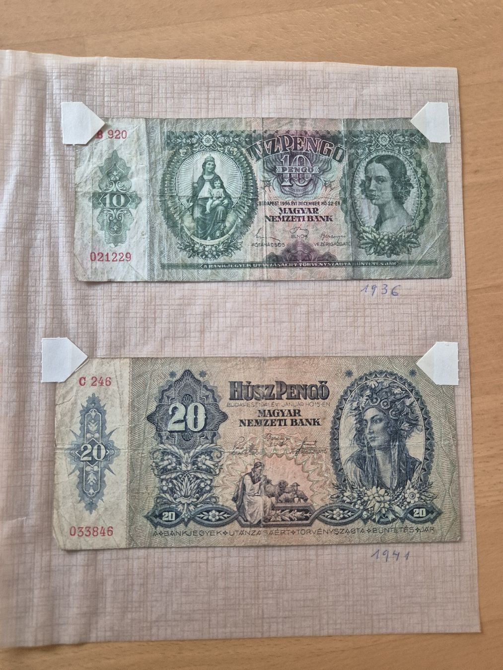 Billets de banque: 16 alte Noten, div. – D'occasion à Vilters par Fleiflomi 3