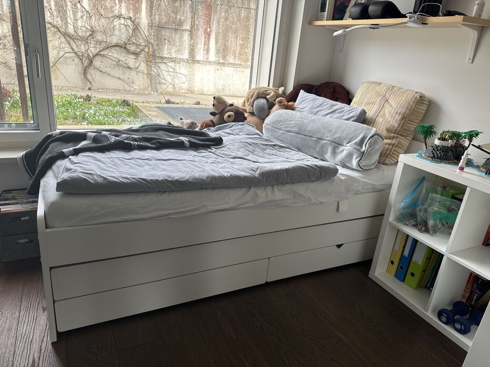 Bett Komforthhe Ikea