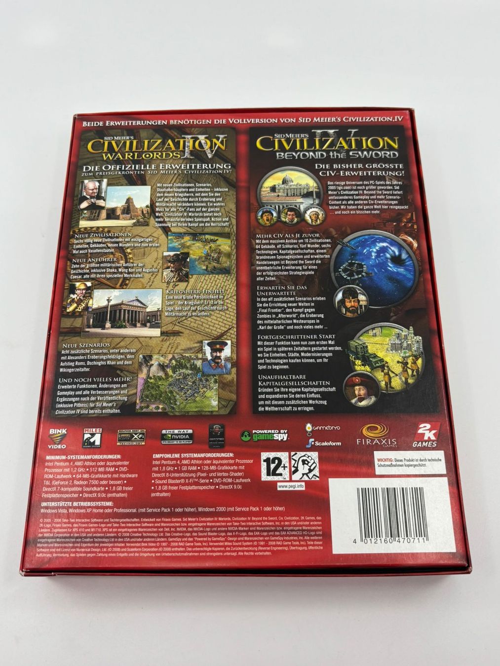 Giochi: Sid Meier's Civilization IV Doppelpack (PC) in OVP – Usato da Herisau venduto da Seyashop1 6