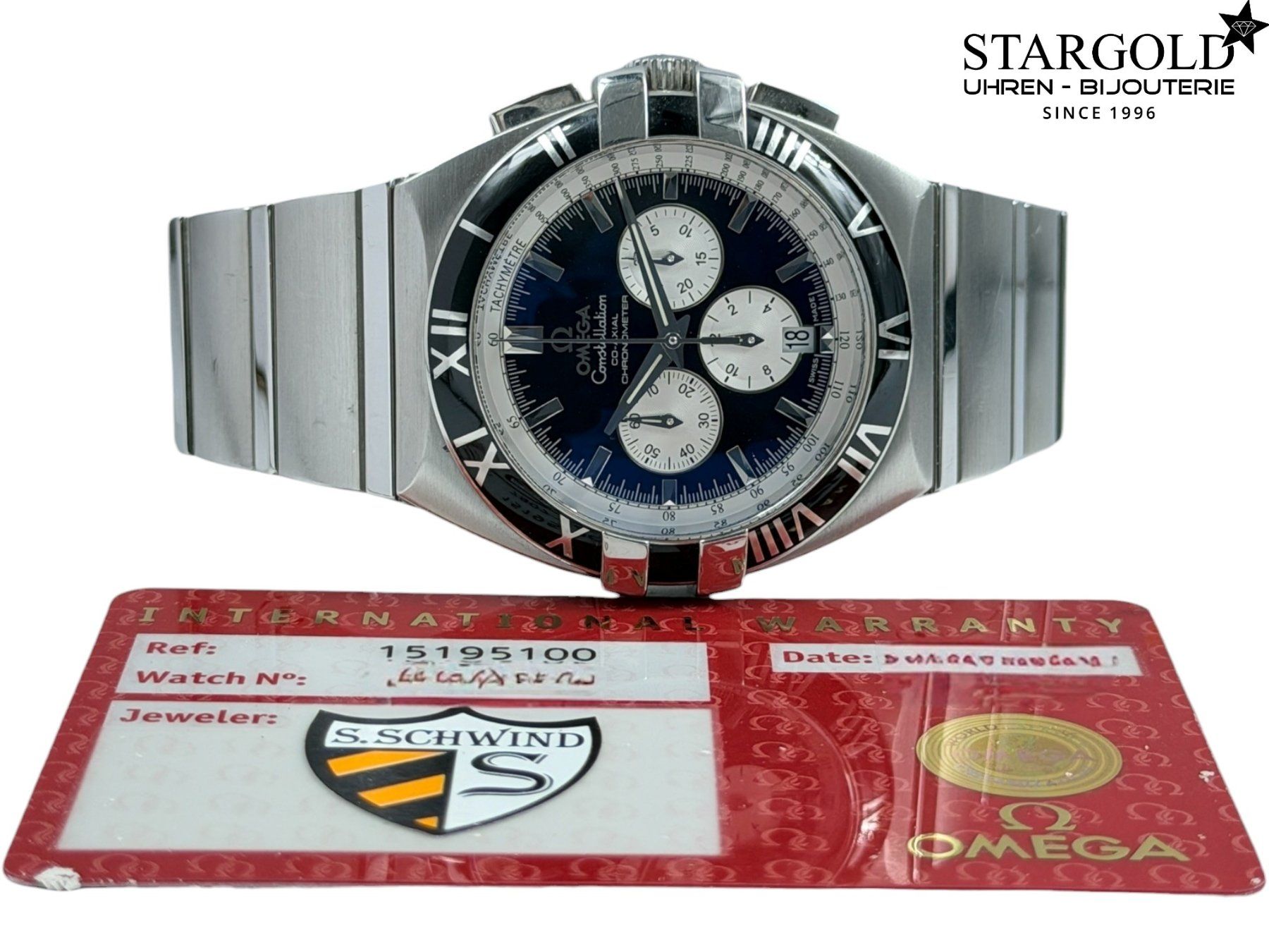 Omega Uhren: Omega Constellation Double Eagle - 1519.51.00 – Gebraucht aus Zürich von Stargold-Uhren 9