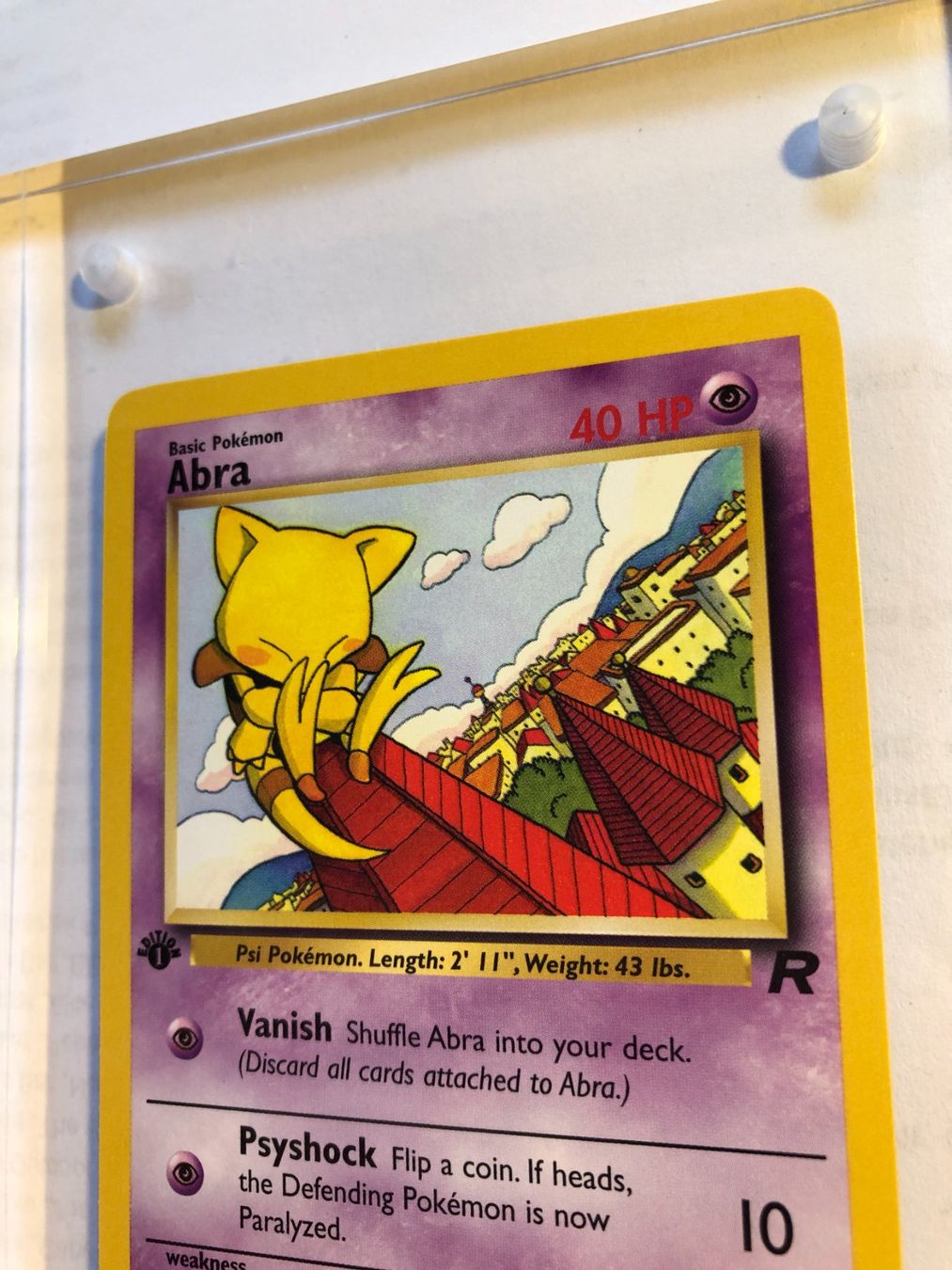 Cartes à collectionner: Abra 1st Team Rocket - MINT - ab 1.- – D'occasion à Giubiasco par dan_pr8b 3