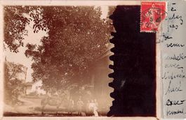 Gruss aus DIJON - uralte, französische Postkarte