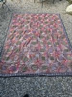Quilt / Bettdecke aus Benares Saris