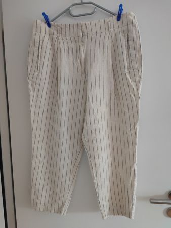New Marks and spencer summer pants, 44, 55% linen