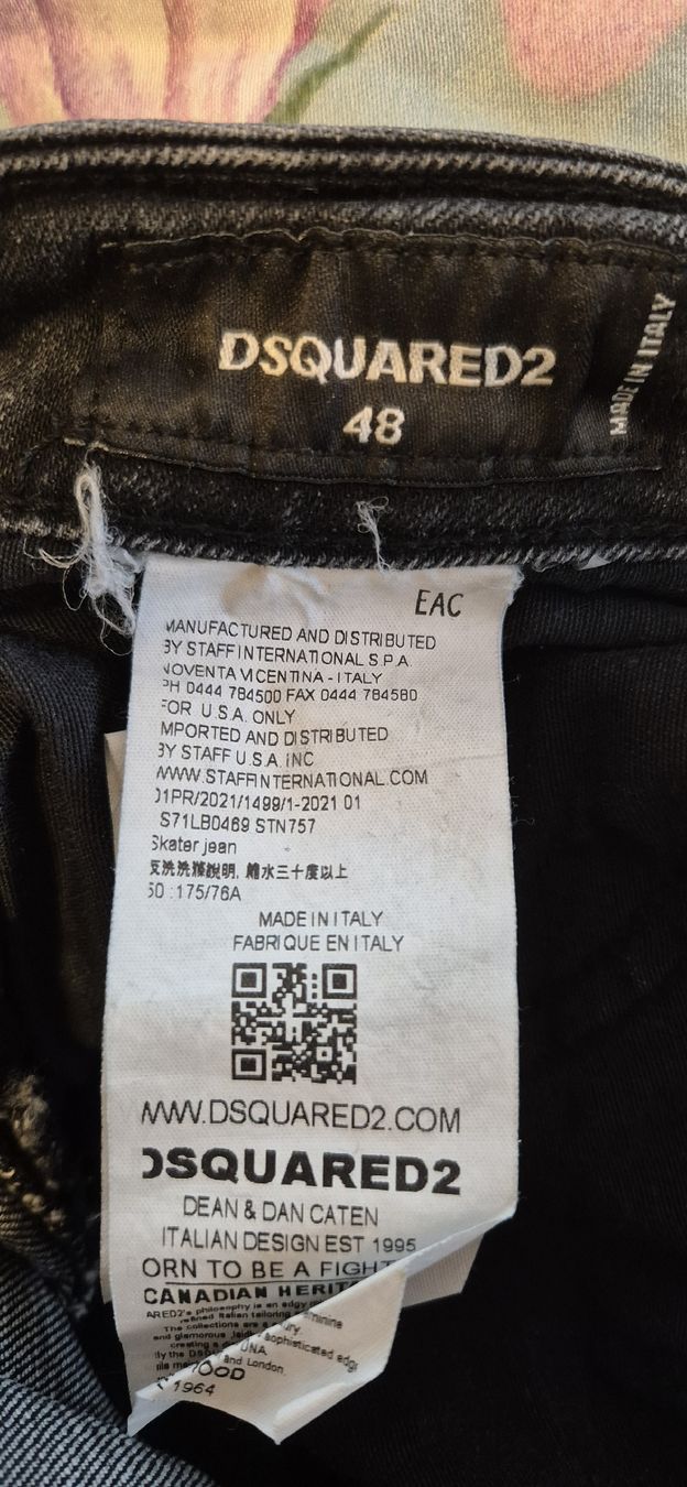 Dsquared2 Jeans: Dsquared2 Jeans Shorts schwarz Grösse 48 – Neuf (Voir description) à Kefikon TG par kelvino 3