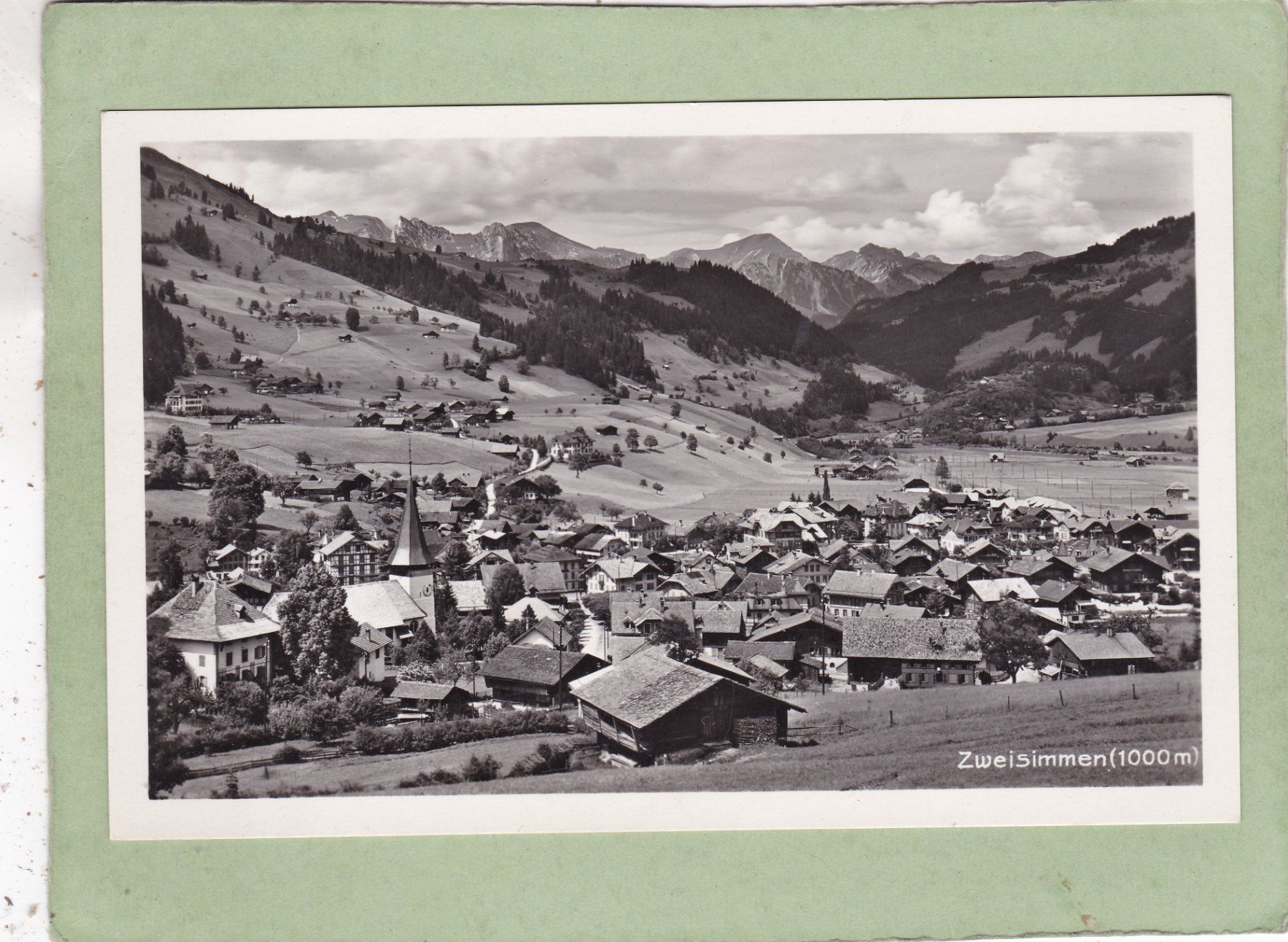 Cartoline postali: Zweisimmen – Usato da Herisau venduto da Lisegrat2008
