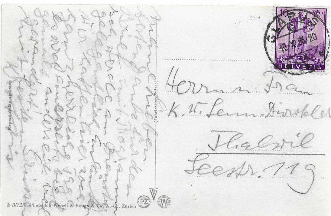 Cartoline postali: AK ENNENDA1936 – Usato da Schlossrued venduto da Aronliam 1