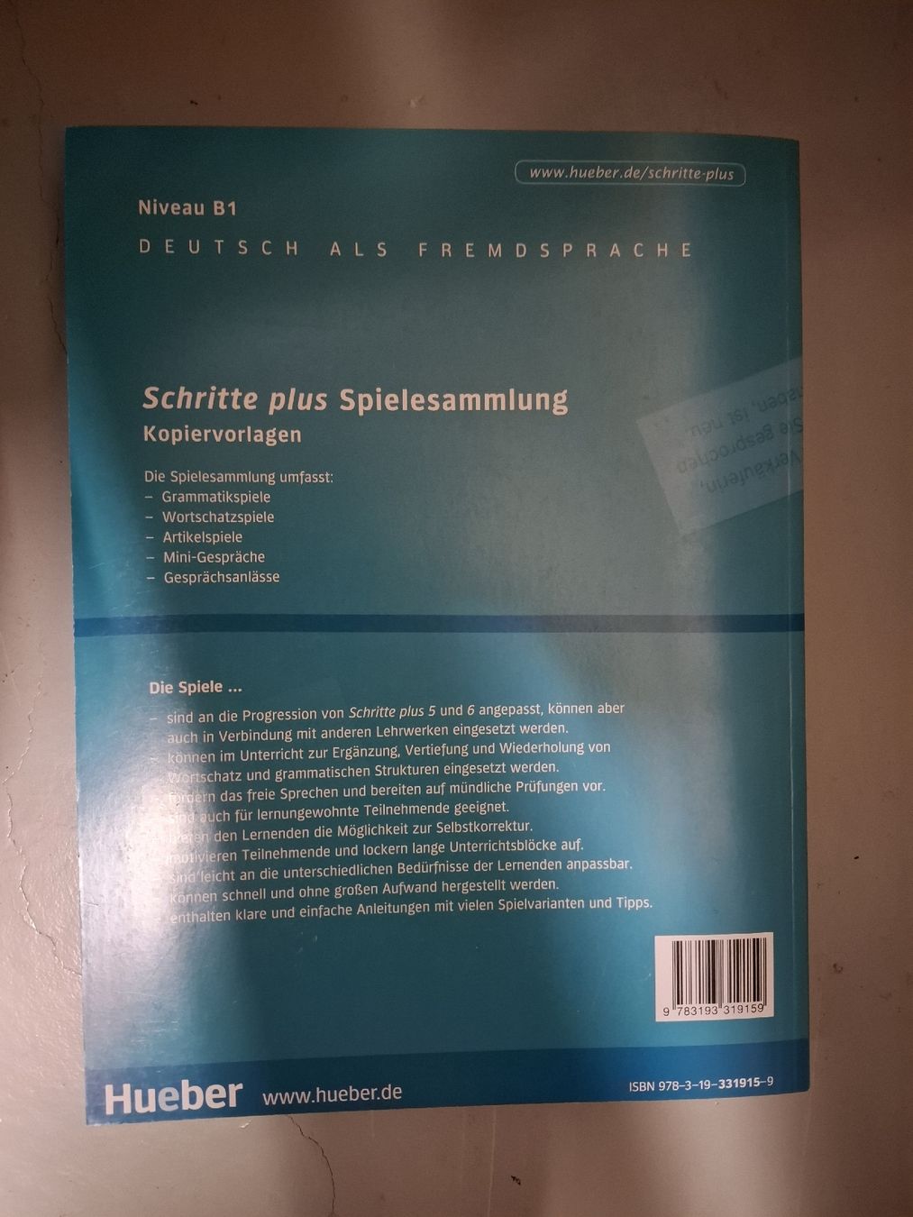 Libri: Schritte Plus 5/6 B1 - Deutsch als Fremdsprache – Nuovo (secondo la descrizione) da Rotkreuz venduto da PrelovedPicks 1