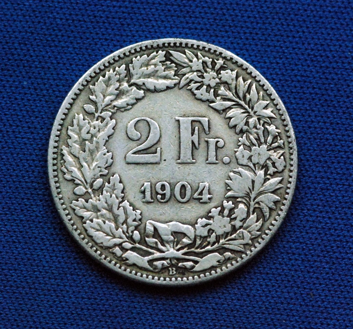 Tutti le monete: Silberner 2.- Jg. 1904, Rar – Usato da Mühlethal venduto da sowato 2