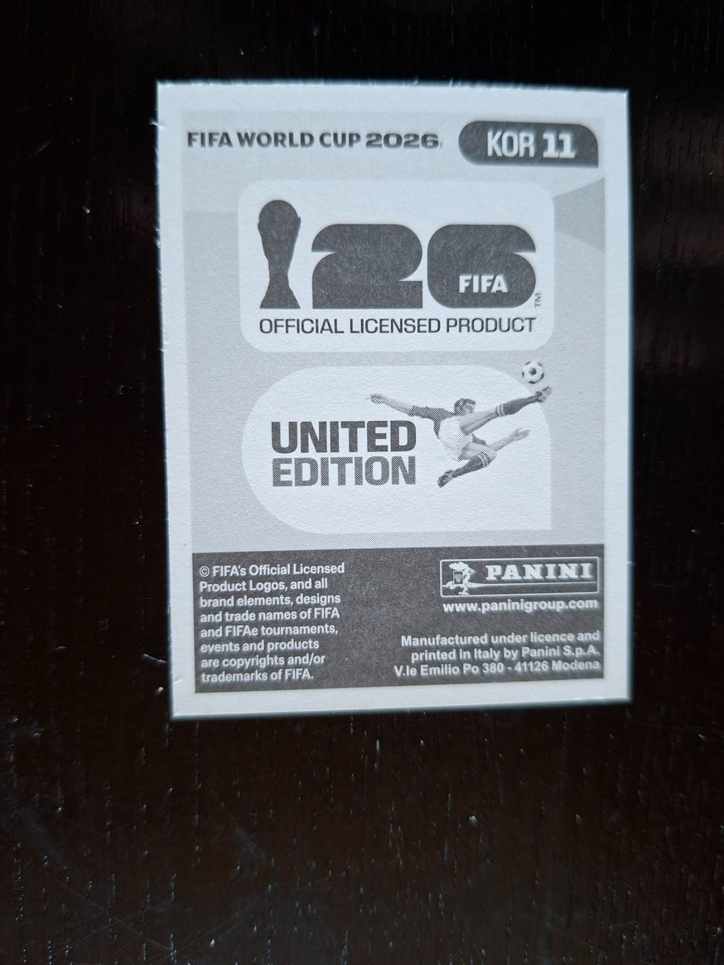 Panini Carte collezionabili: WM 2026 Sticker Inbeom Hwang KOR 11 – Nuovo (secondo la descrizione) da Erlinsbach venduto da pfunky 1